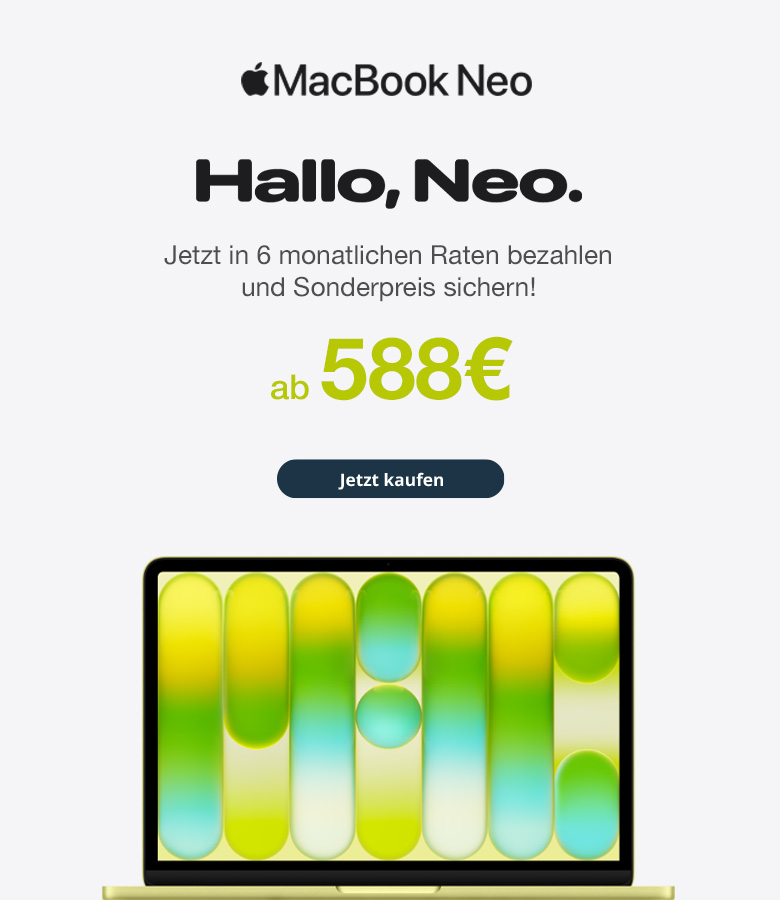 MacBook Neo ab 588€